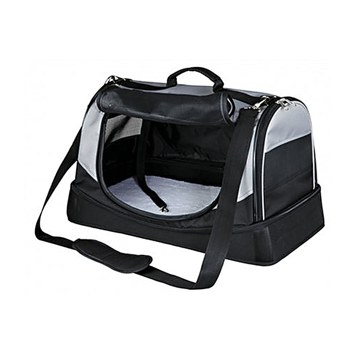 Trixie Hondentas Holly Zwart/gs 50x30x30 cm