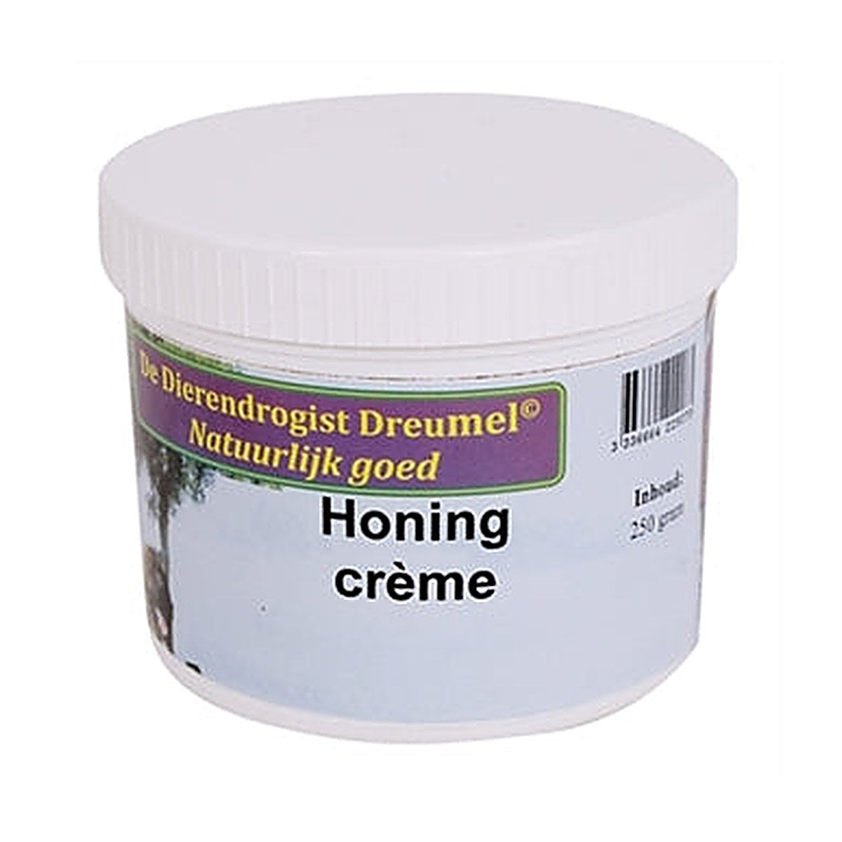 Dierendrogist Honing Crème 250 gram