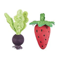 Trixie Houten Biet+aardbei Loofah 6/9 cm