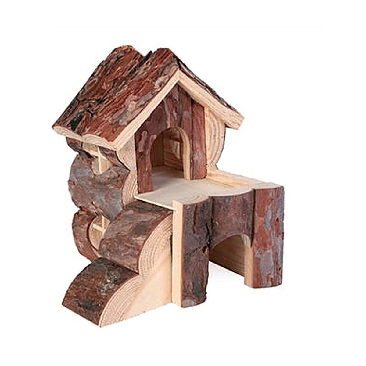 Trixie Huis Bjork Hamst 16x15x15 cm 2 stuks