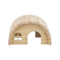 Trixie Huis Hamster Hout 19x13x11 cm 2 stuks