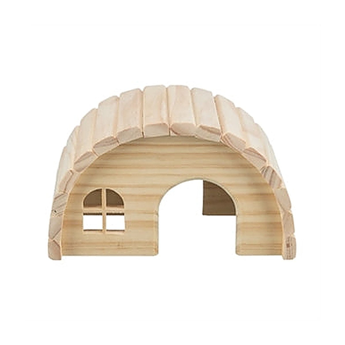 Trixie Huis Hamster Hout 19x13x11 cm 2 stuks