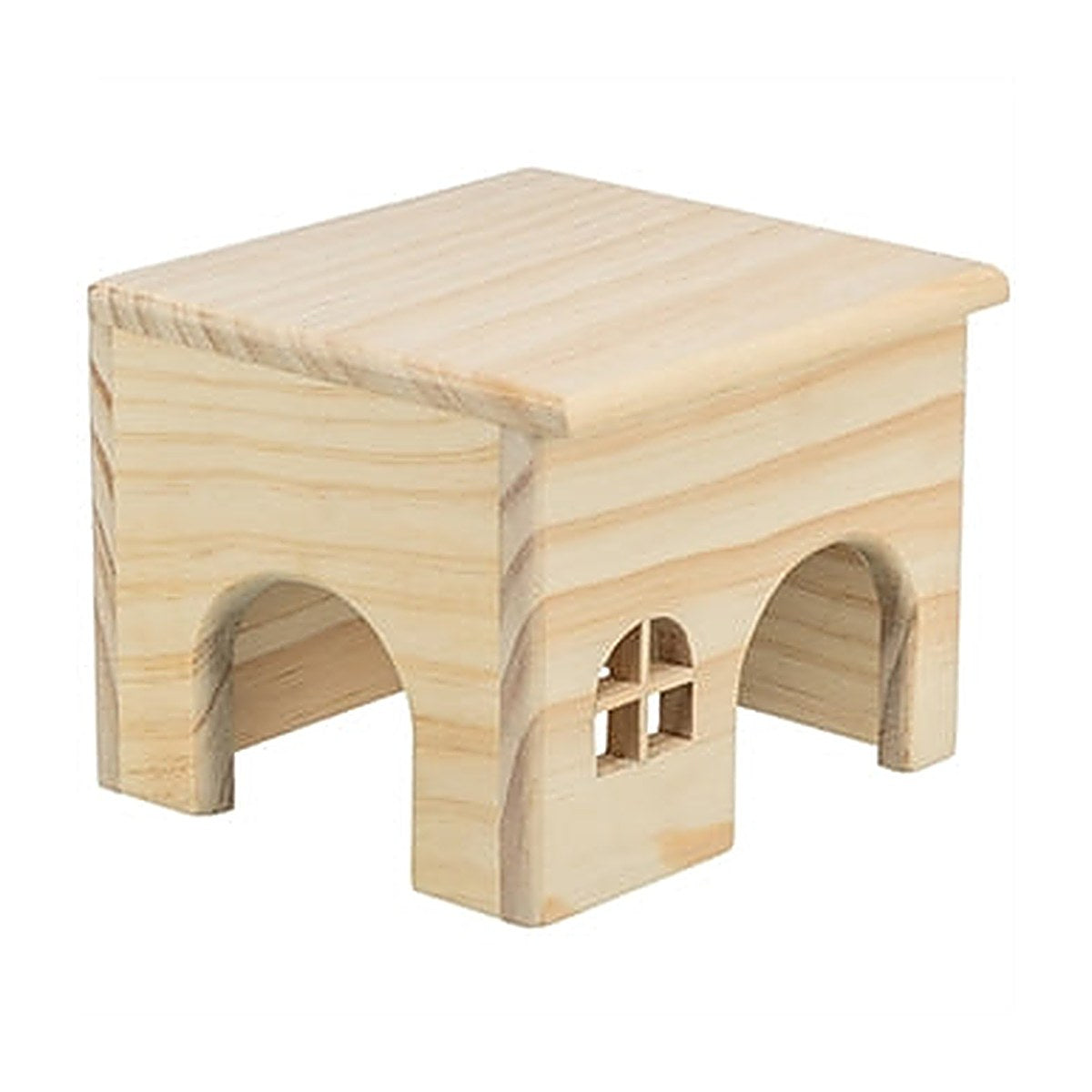 Trixie Huis Hamsters Hout 15x15x12 cm 2 stuks