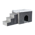 Trixie Huis Harvey+trap Gs/Wit 119x50x47 cm