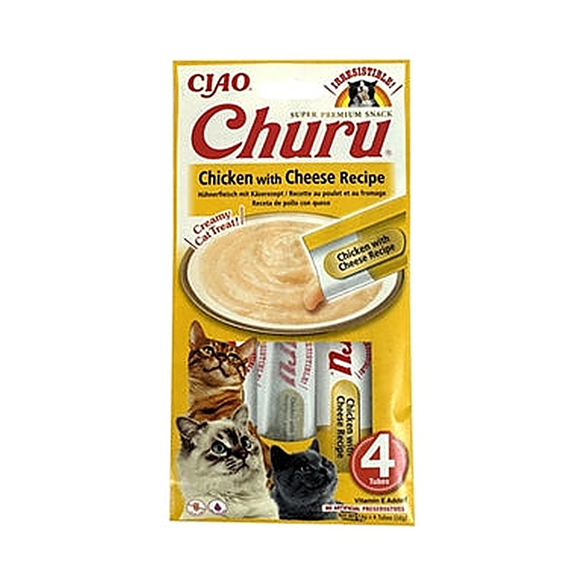 Inaba Churu Chicken/cheese 4x14 gram
