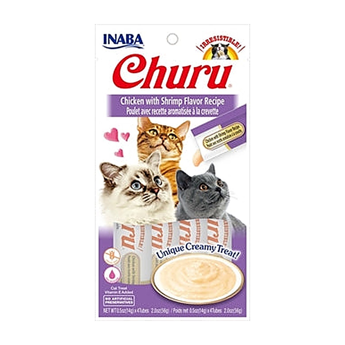 Inaba Churu Chicken/shrimp 4x14 gram
