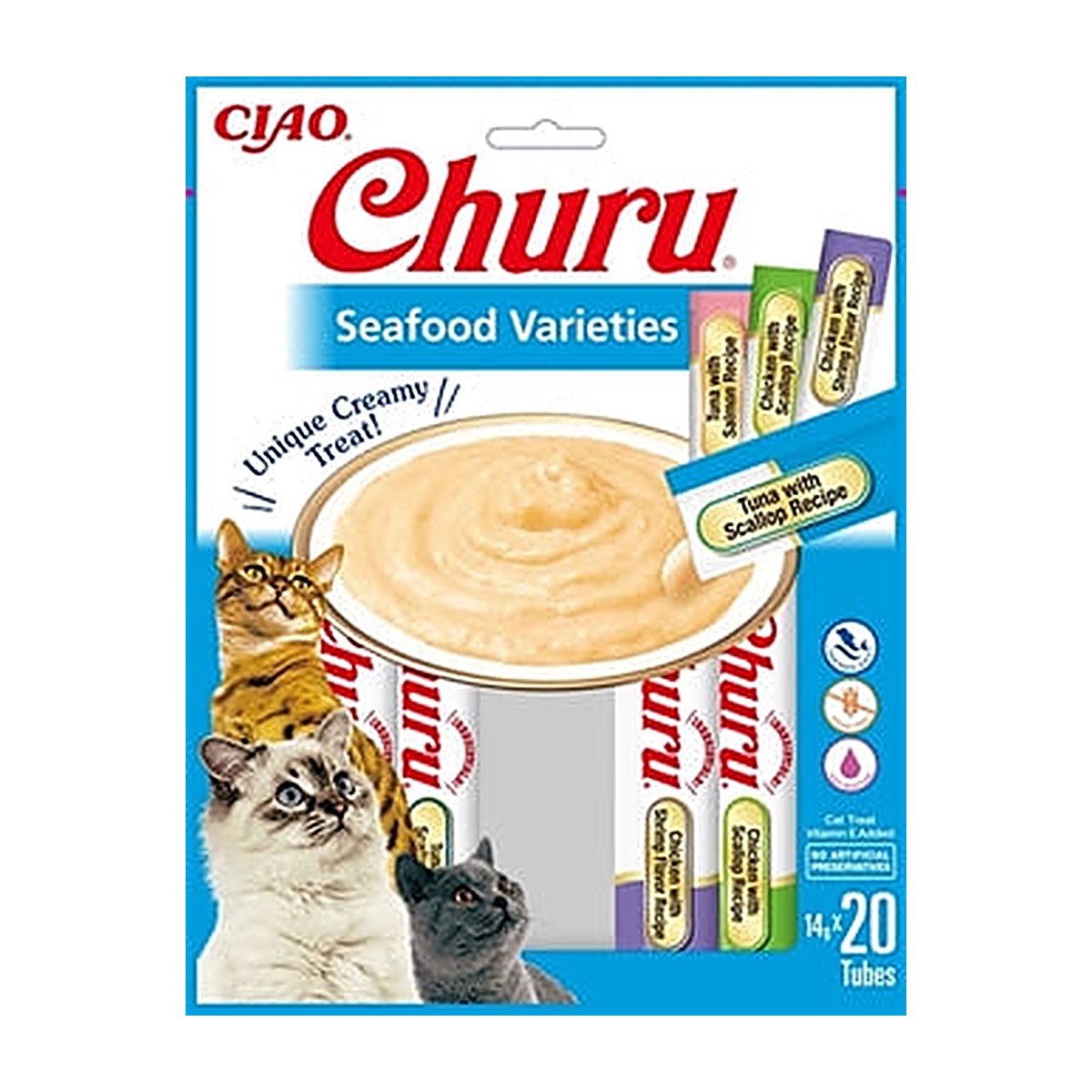 Inaba Churu Mp Seafood 20x14 gram