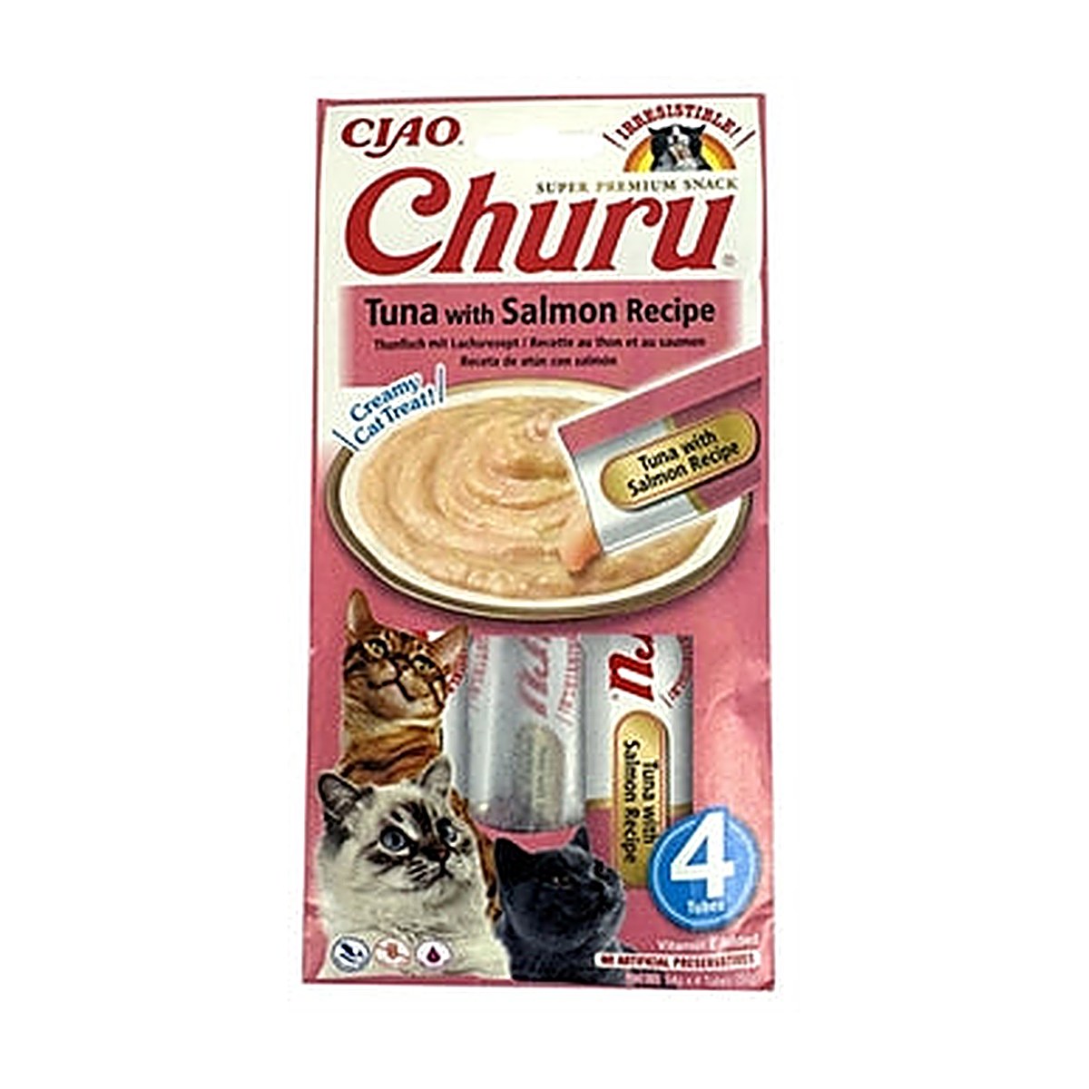 Inaba Churu Tuna/salmon 4x14 gram