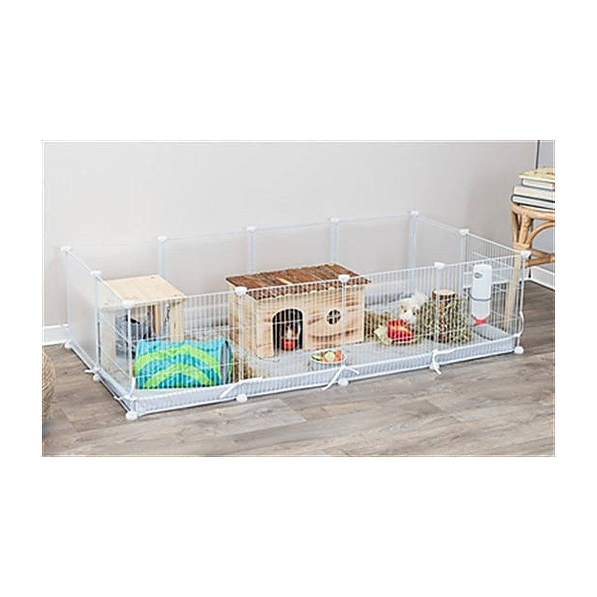 Trixie Indoorren 12 Paneel Wit 140x70x35 cm