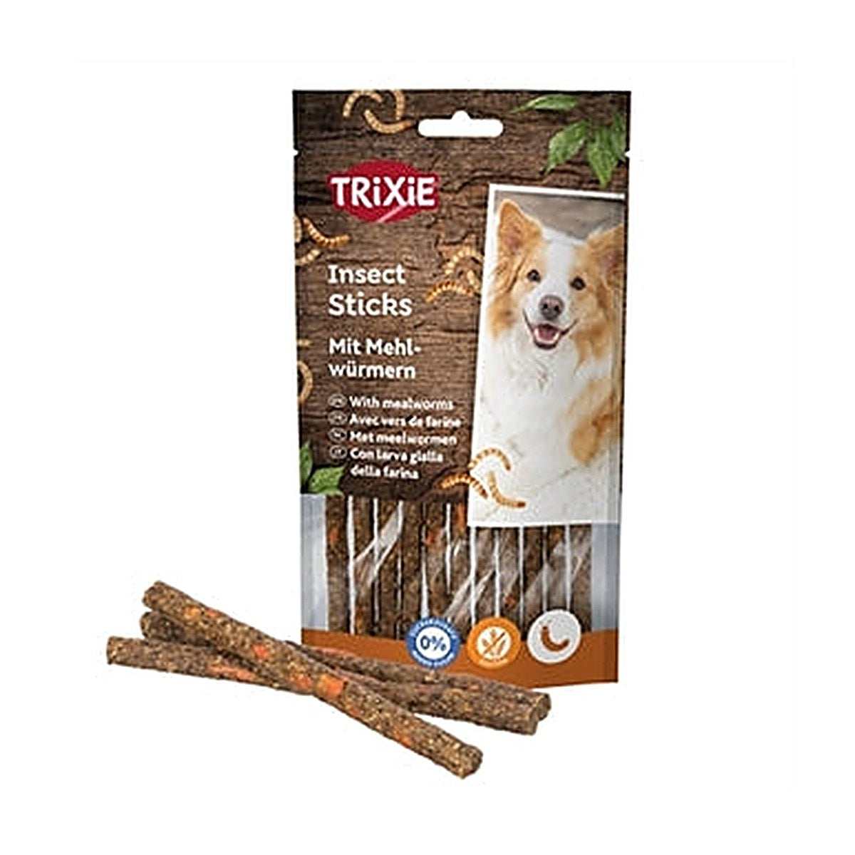 Trixie Insect Sticks Met Meelworm 80 gram