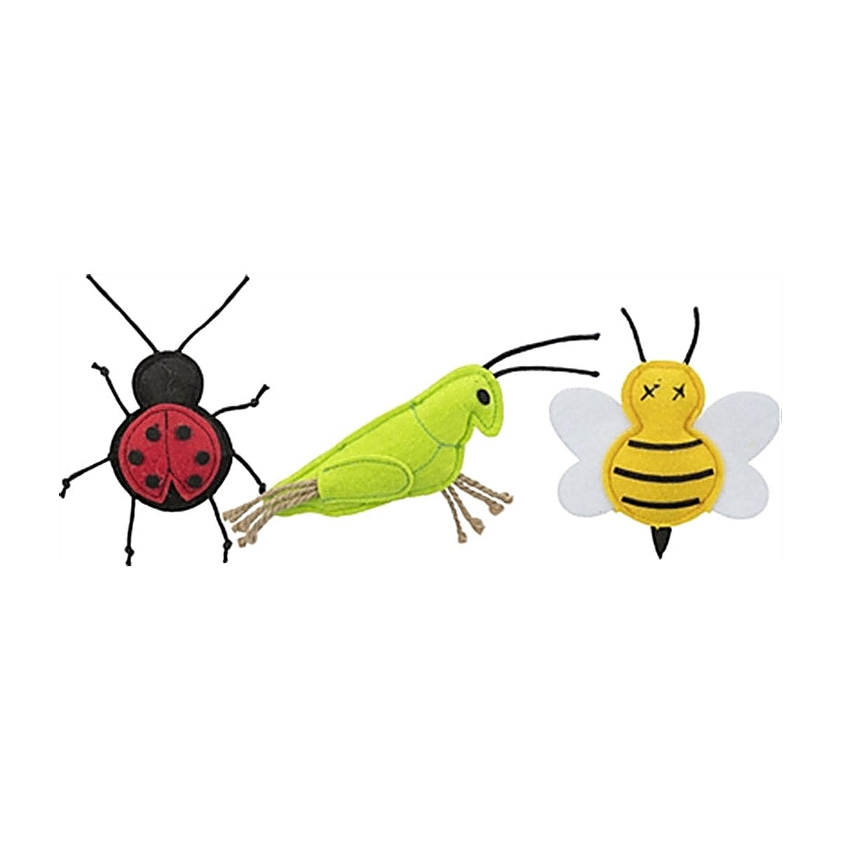 Trixie Insecten Vilt Catnip 11 cm 48 stuks