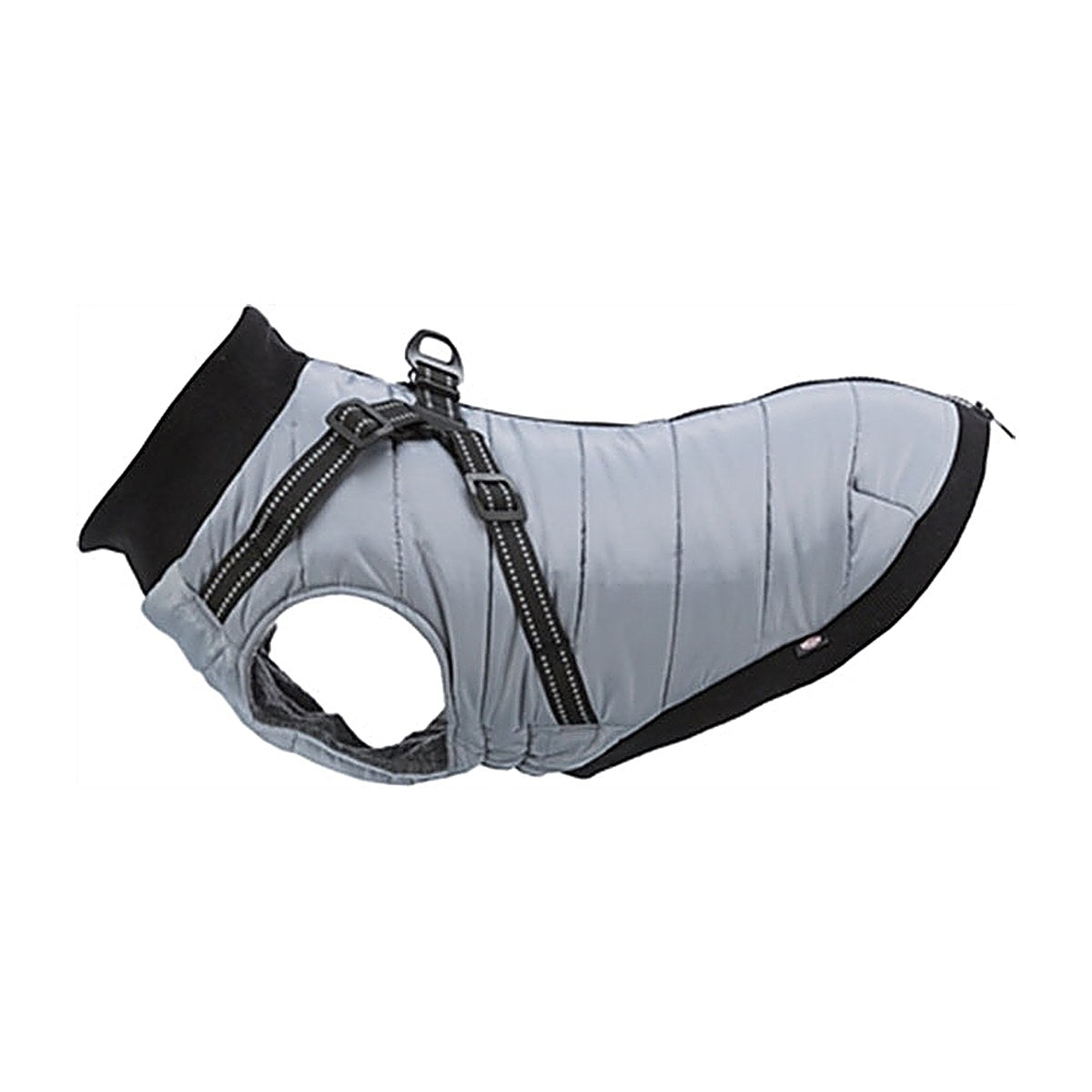Trixie - Jas Pontis Met Tuig Grijs 45 cm