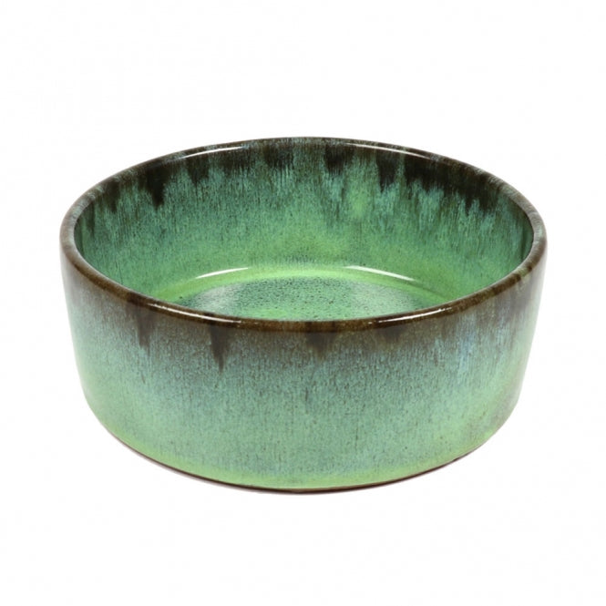 D&D Trendy Voerbak Jasper groen - 13 cm