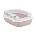 Trixie Katbak Delio+rand Lrz/Wit 50x20 cm