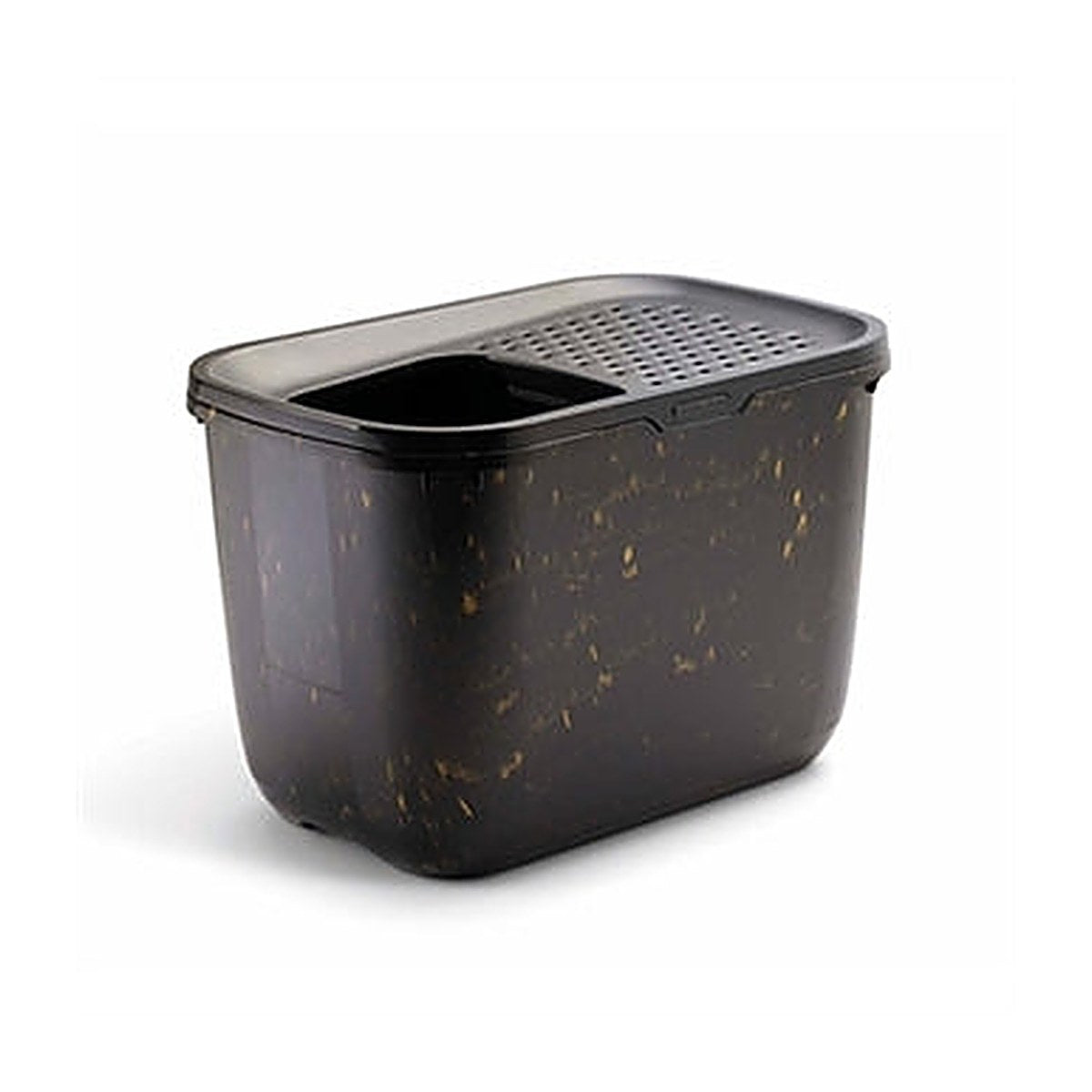 Savic Katbak Hop In Marble Zwart/gou 58,5 cm
