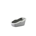 Savic Kattenbak Aseo Grijs/Wit 56x39x27,5 cm