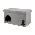 Trixie Kattenhuis Kimy Grijs 70x40x40 cm