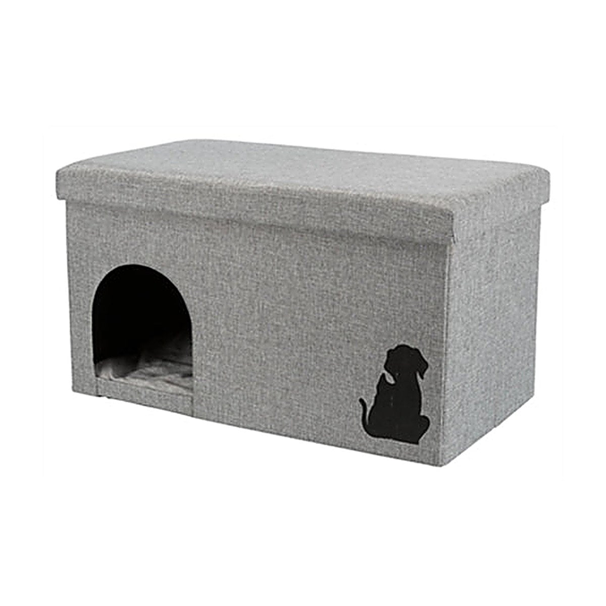 Trixie Kattenhuis Kimy Grijs 70x40x40 cm