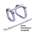 Trixie Kattuig+riem Ass 27-45x1 cm 4 stuks