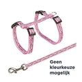 Trixie Kattuig+riem Katpr 27-45x1 cm 4 stuks