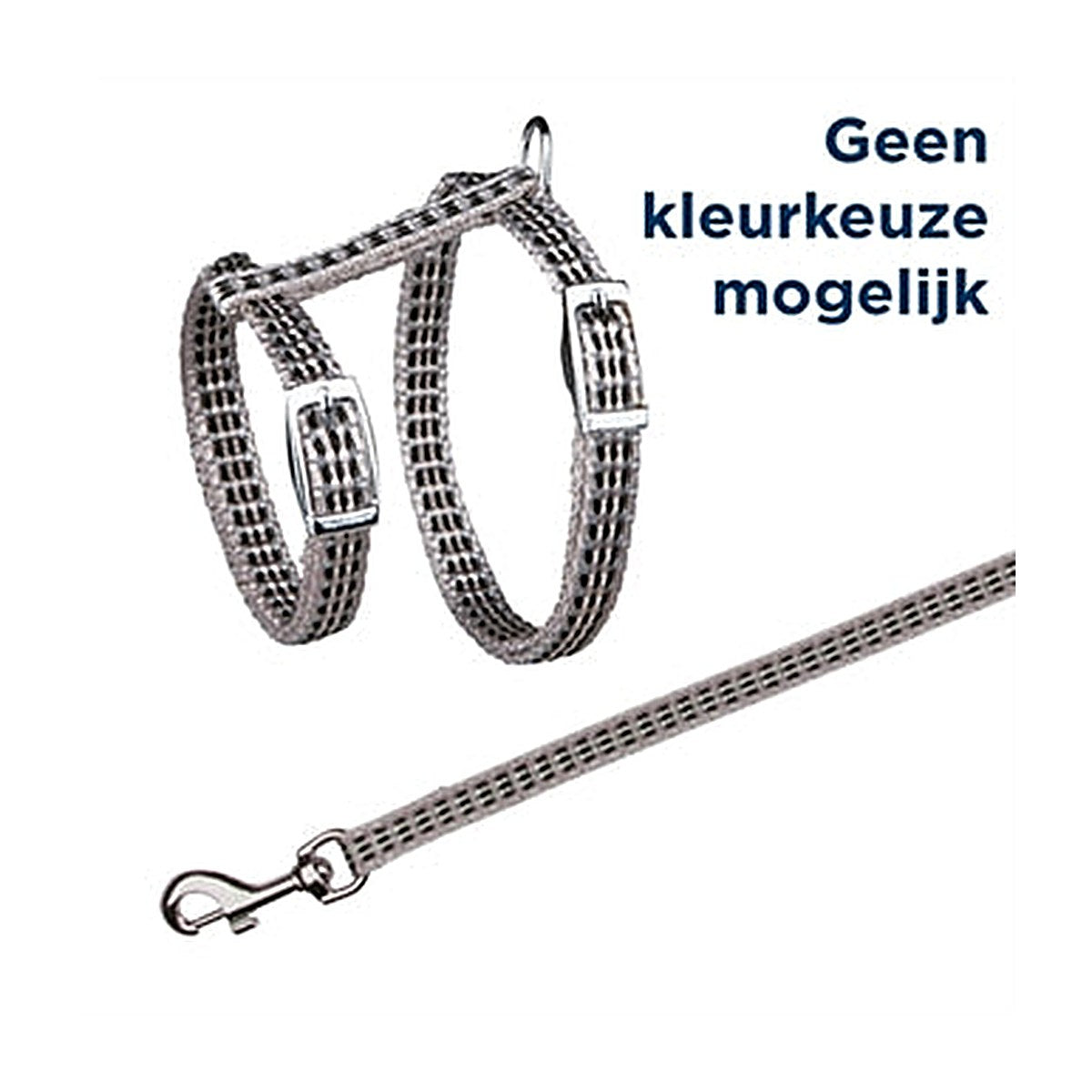 Trixie Kattuig+riem Refl 22-42x1 cm 4 stuks