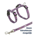 Trixie Kittuig+riem Katpr 21-33X0,8 cm 4S