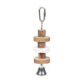 Trixie Knabbelspeelg Hout/lava 16 cm 4 stuks