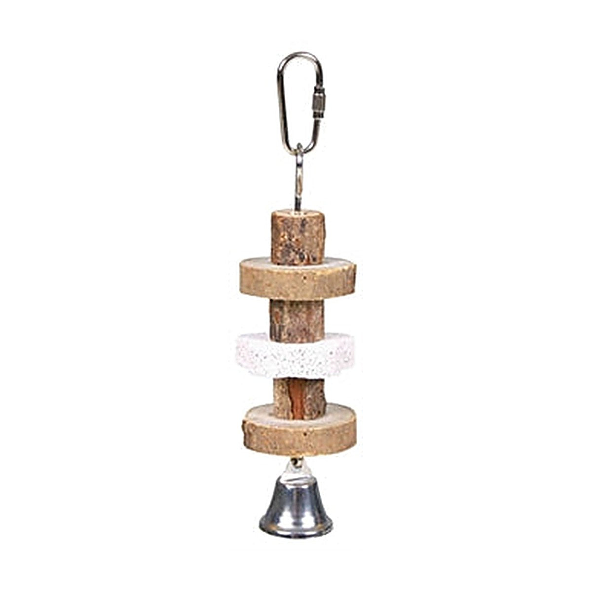 Trixie Knabbelspeelg Hout/lava 16 cm 4 stuks