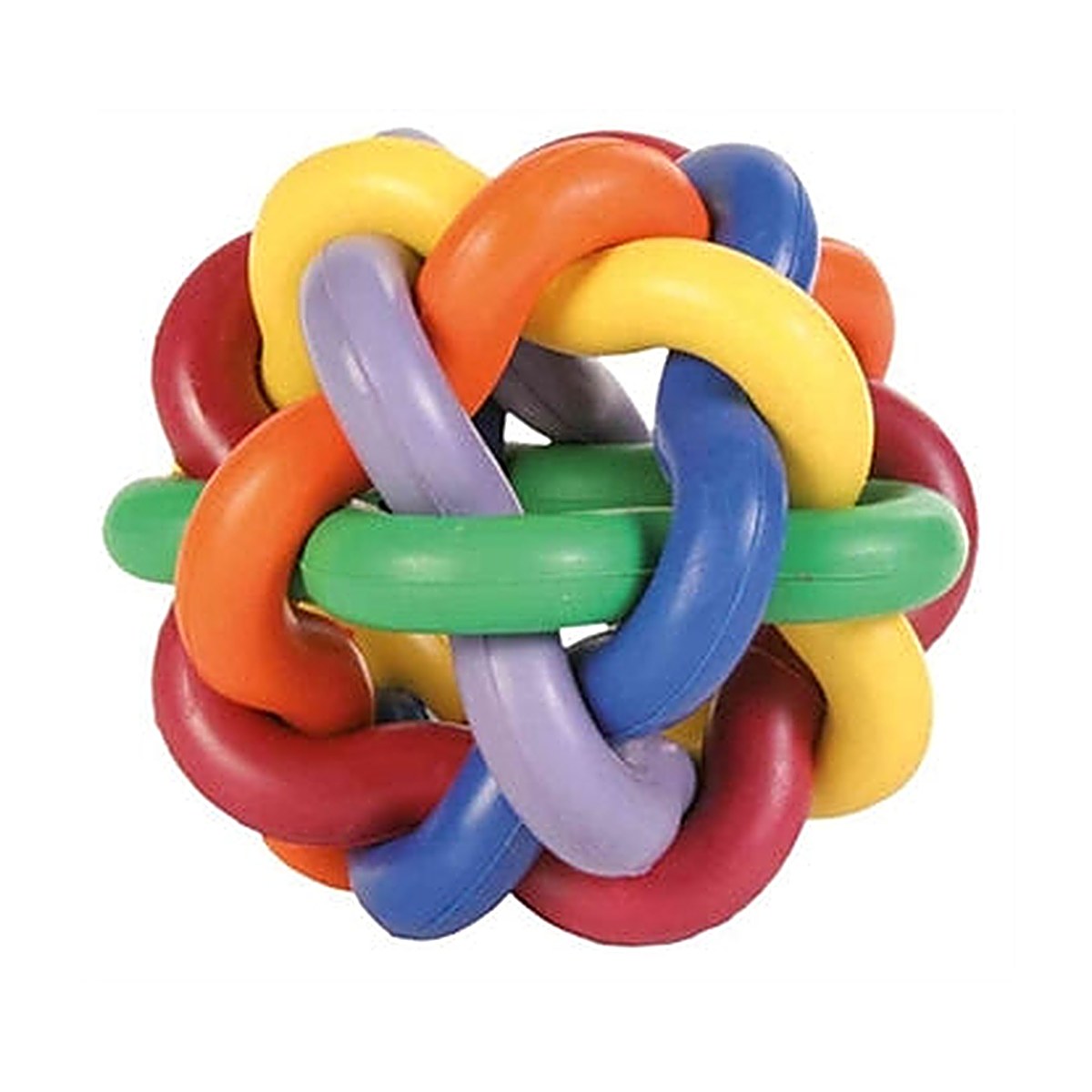 Trixie Knoopbal Natuurrubber 10 cm 3 stuks