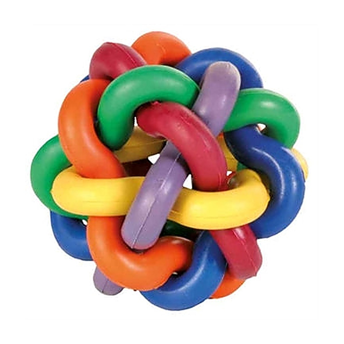 Trixie Knoopbal Natuurrubber 7 cm 3 stuks
