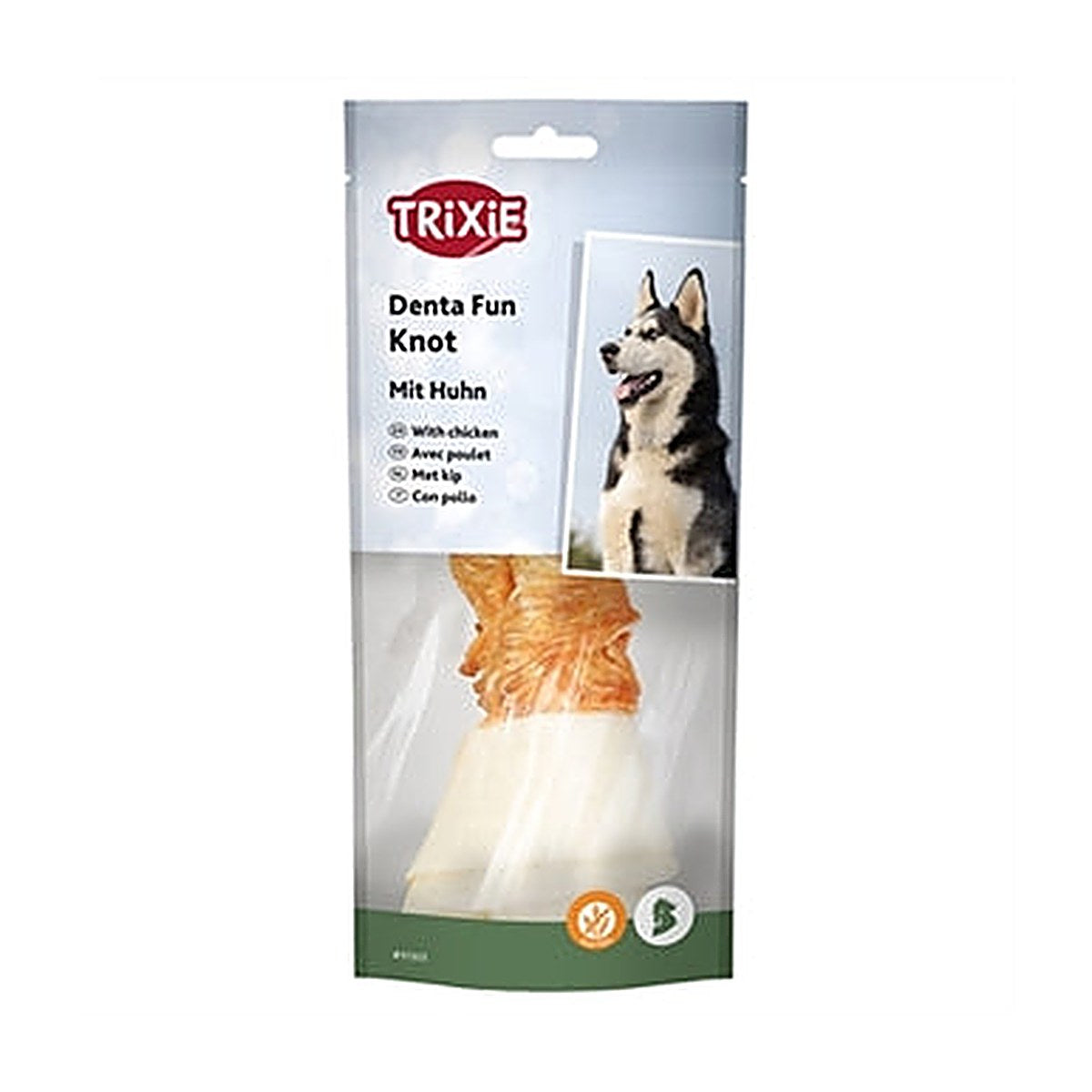 Trixie Knotted Chicken Bone 15 cm 6x70 gram