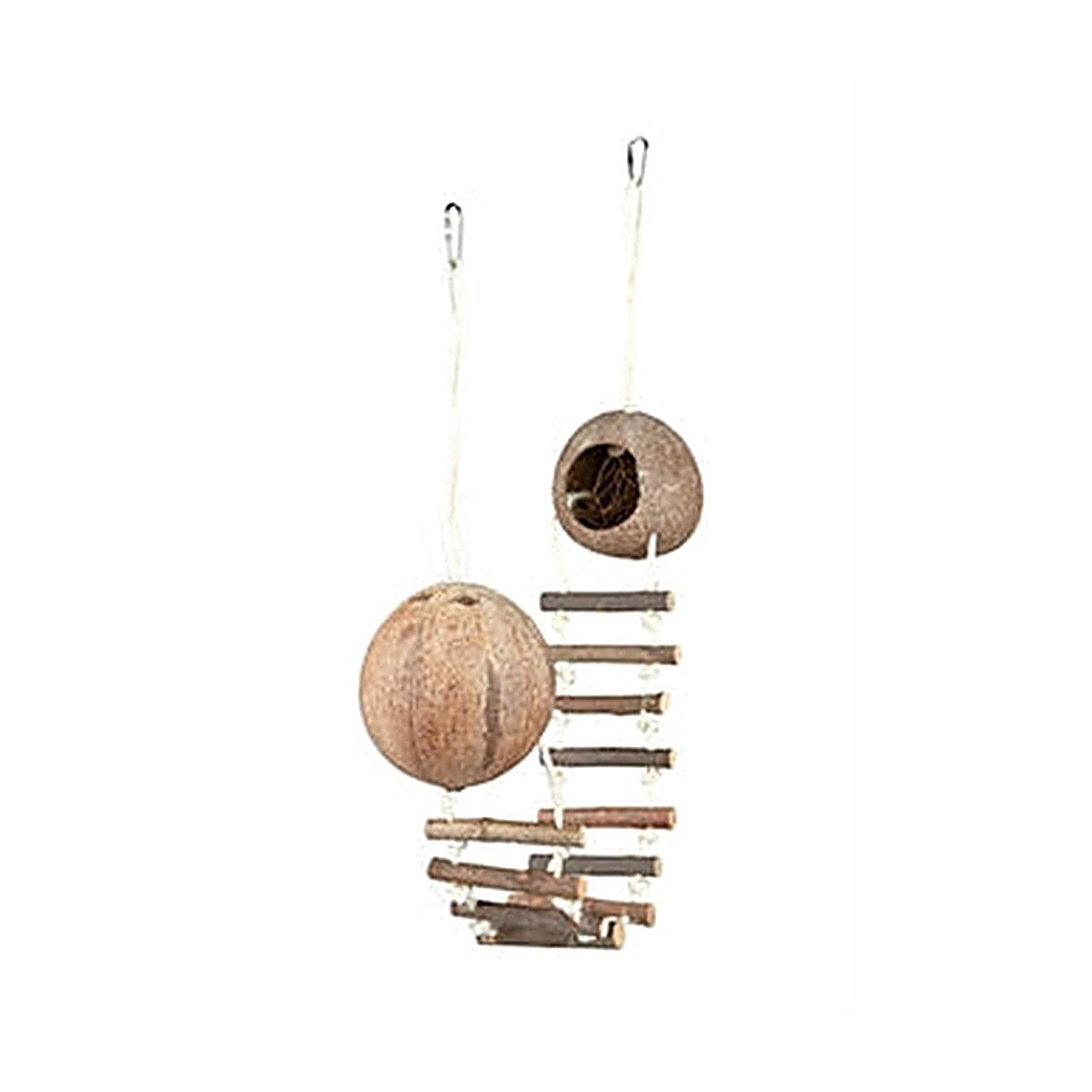 Trixie Kokoshuis+brug 13x13x100 cm 3 stuks