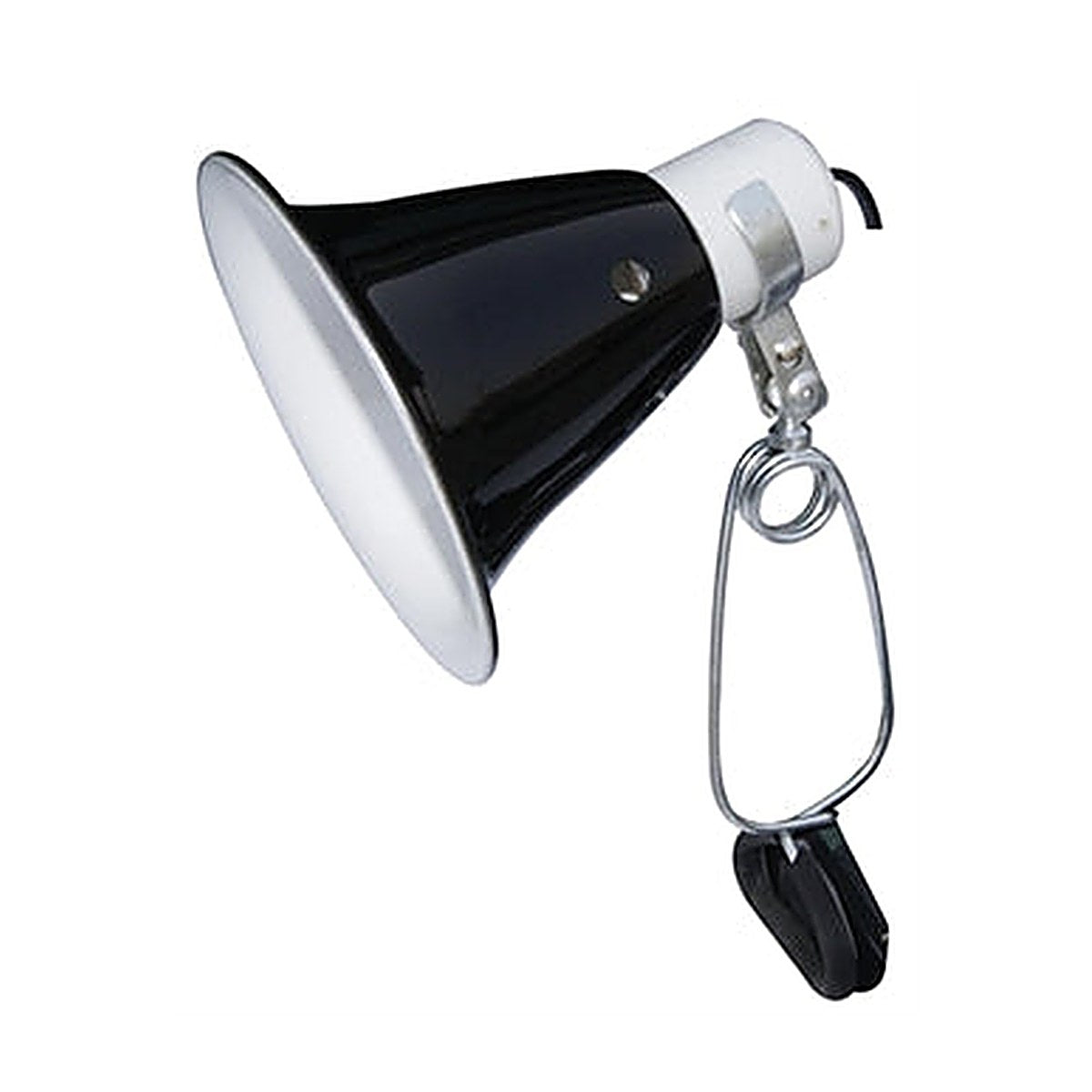 Komodo Black Dome Clamp Lamp Fix 14 cm