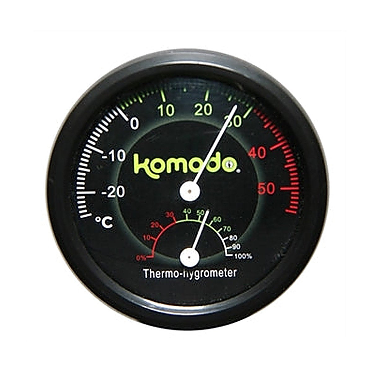 Komodo Thermomtr/hygromtr Analoog