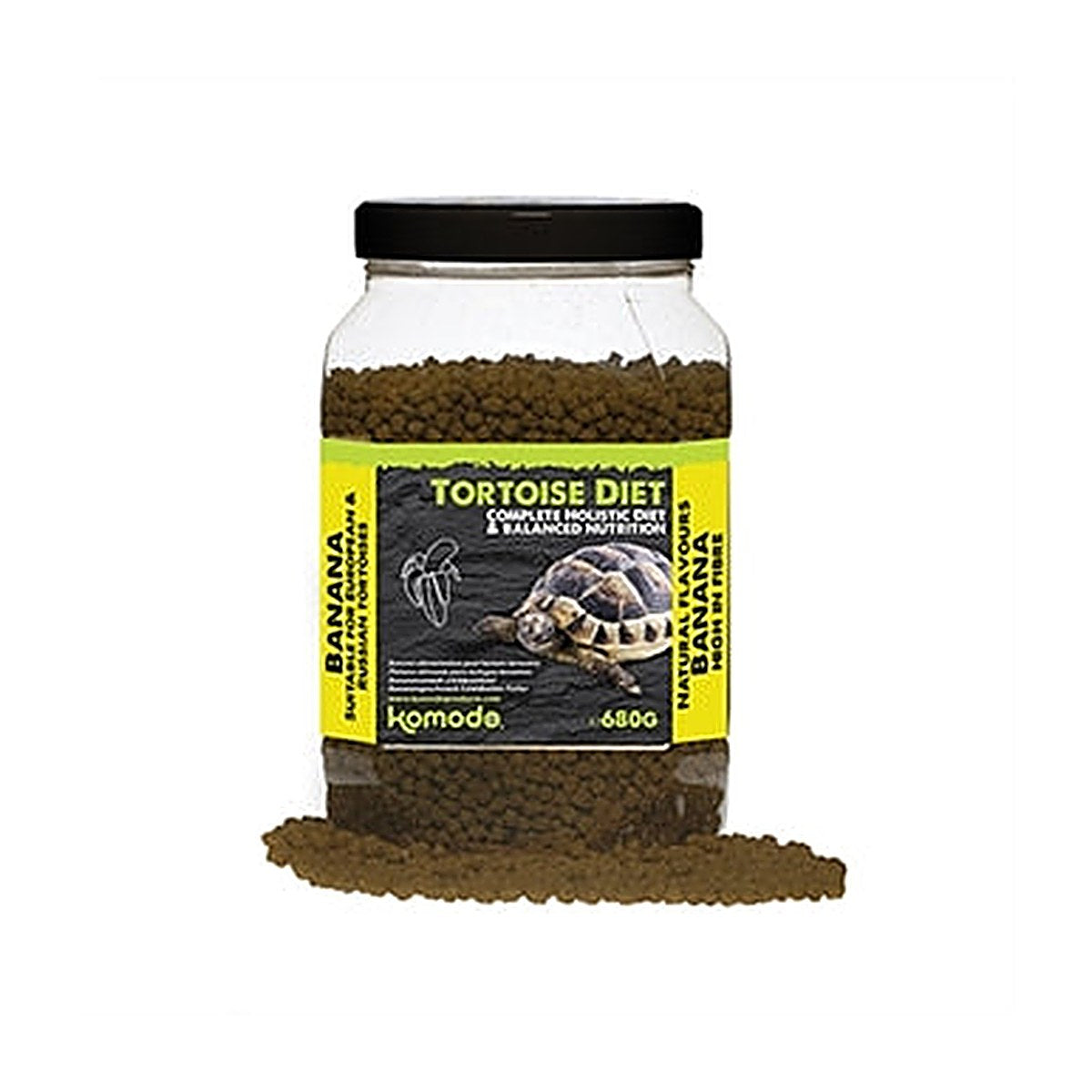 Komodo Schildpadvoer Banaan 680 gram
