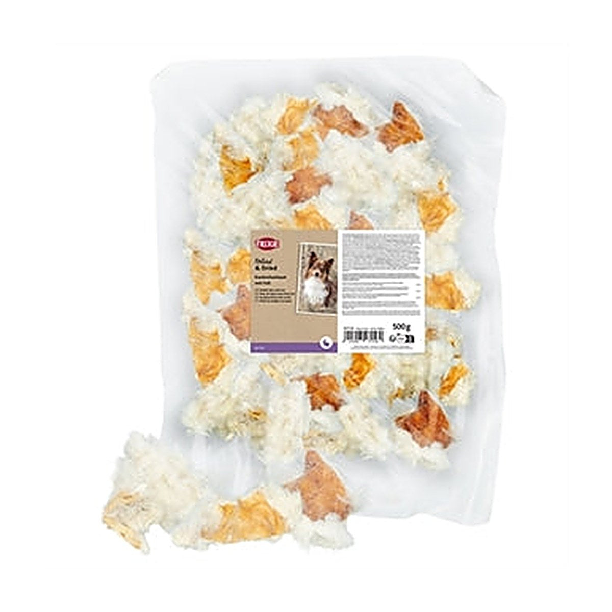 Trixie Konijnenhuid Met Vacht 500 gram
