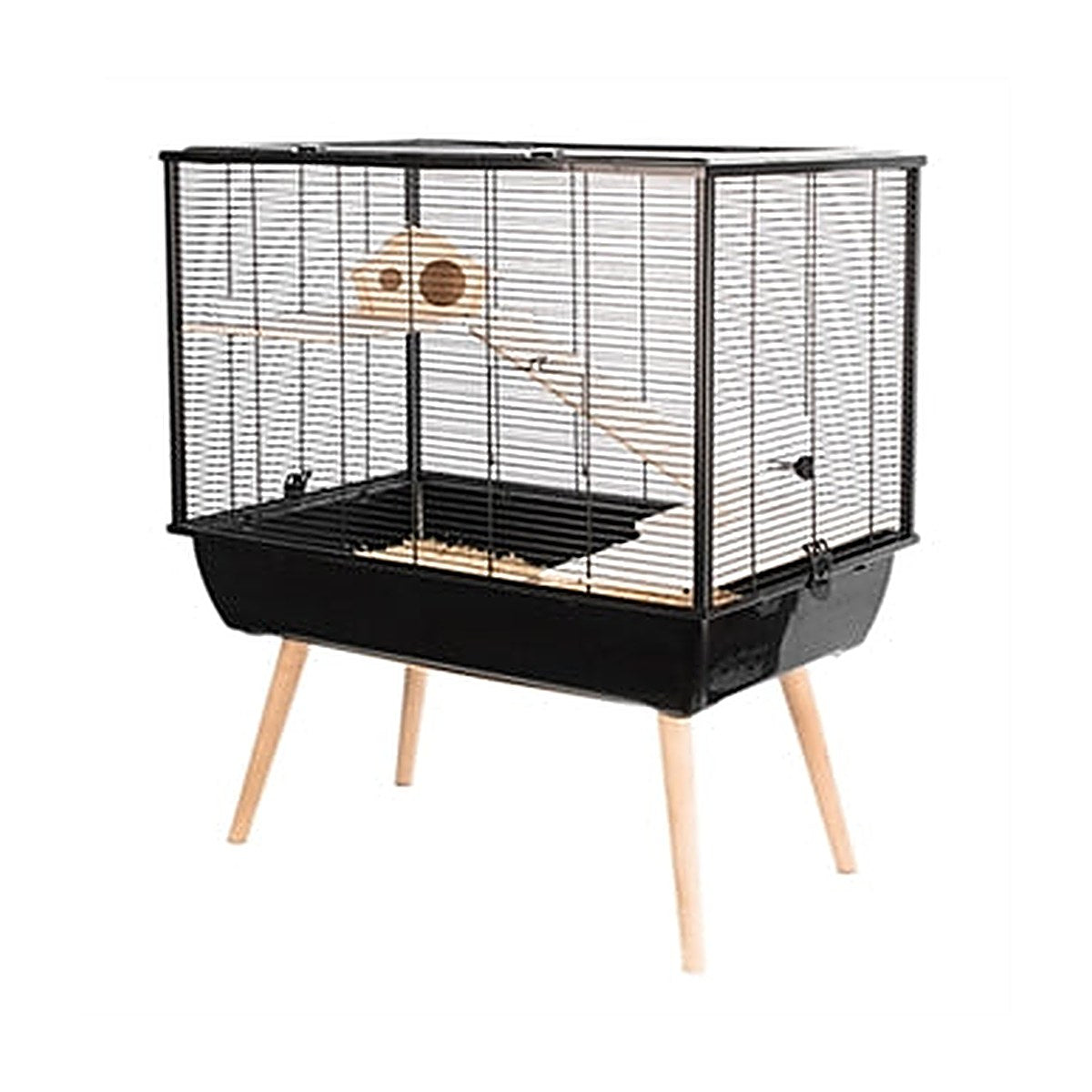 Zolux Kooi Neo Silta Zwart 78x48x58 cm