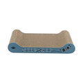 Trixie Krabkarton Catnip Blauw 41x24x7 cm