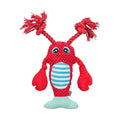 Trixie Kreeft Met Flostouw Rood 34 cm