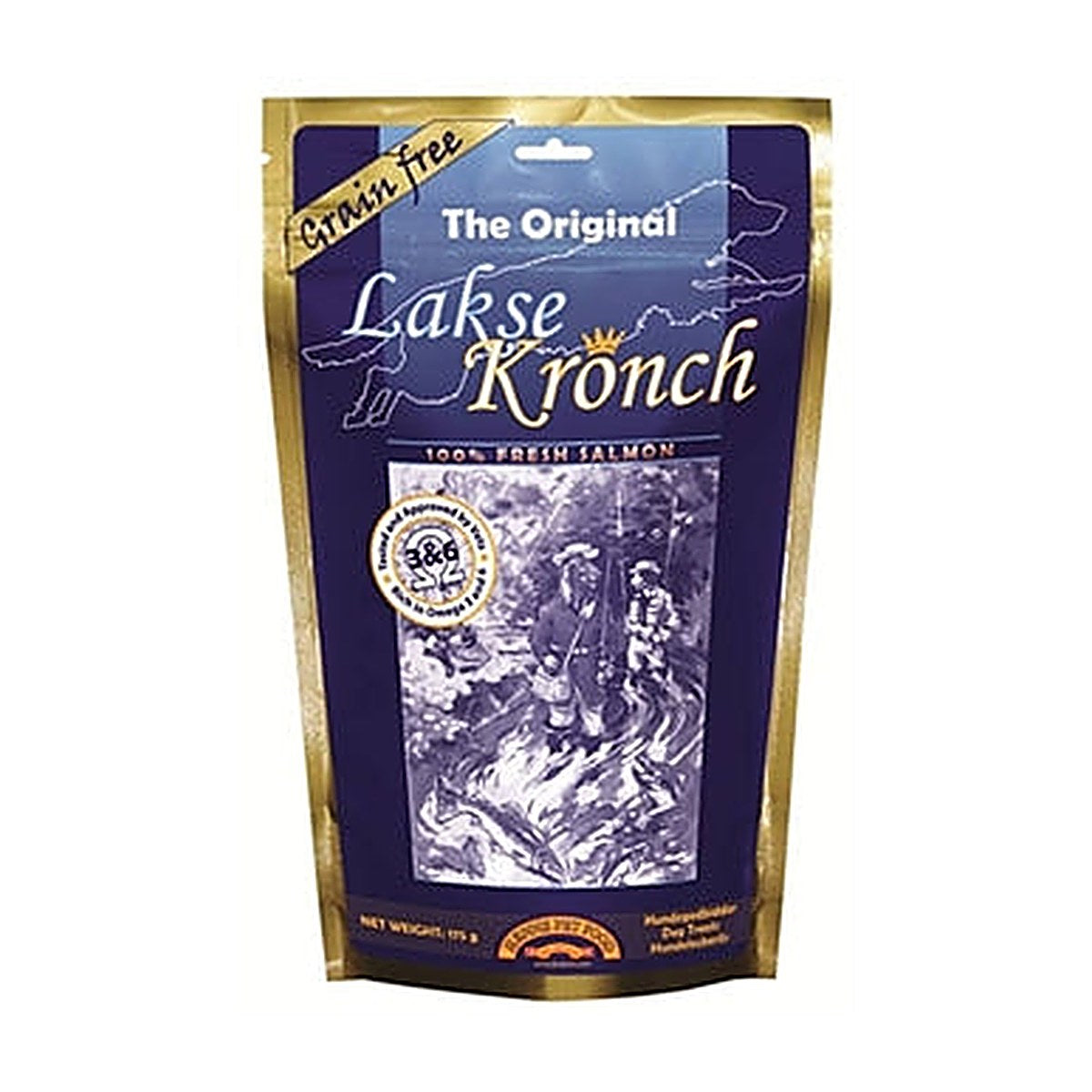 Kronch 100% Zalmsnacks 175 gram