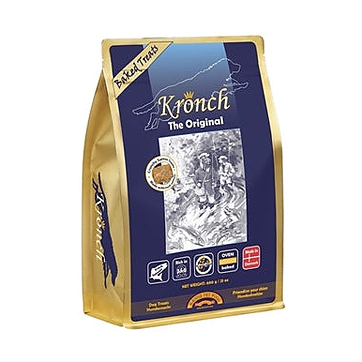 Kronch 100% Zalmsnacks 600 gram