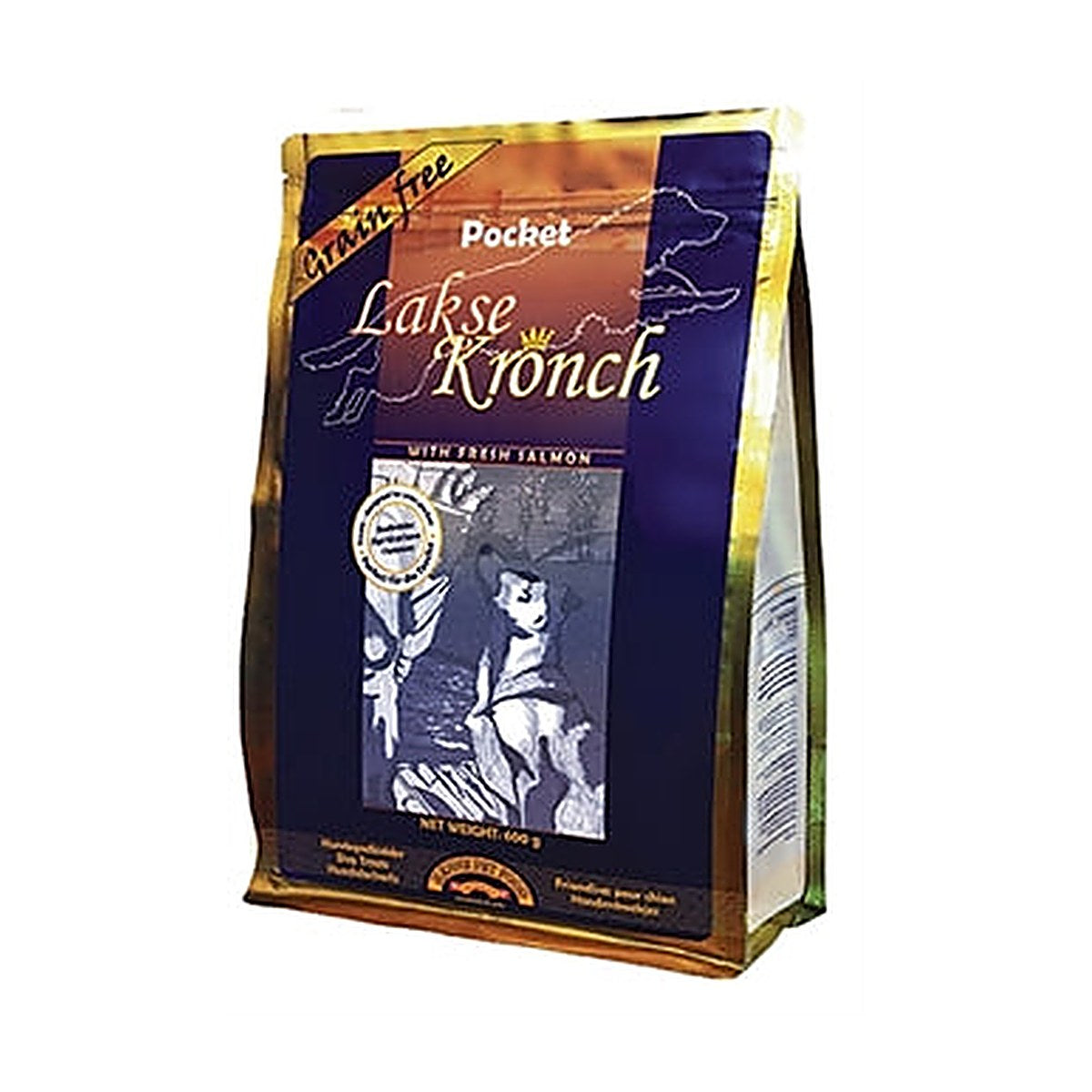 Kronch Zalmsnacks Pockets 600 gram