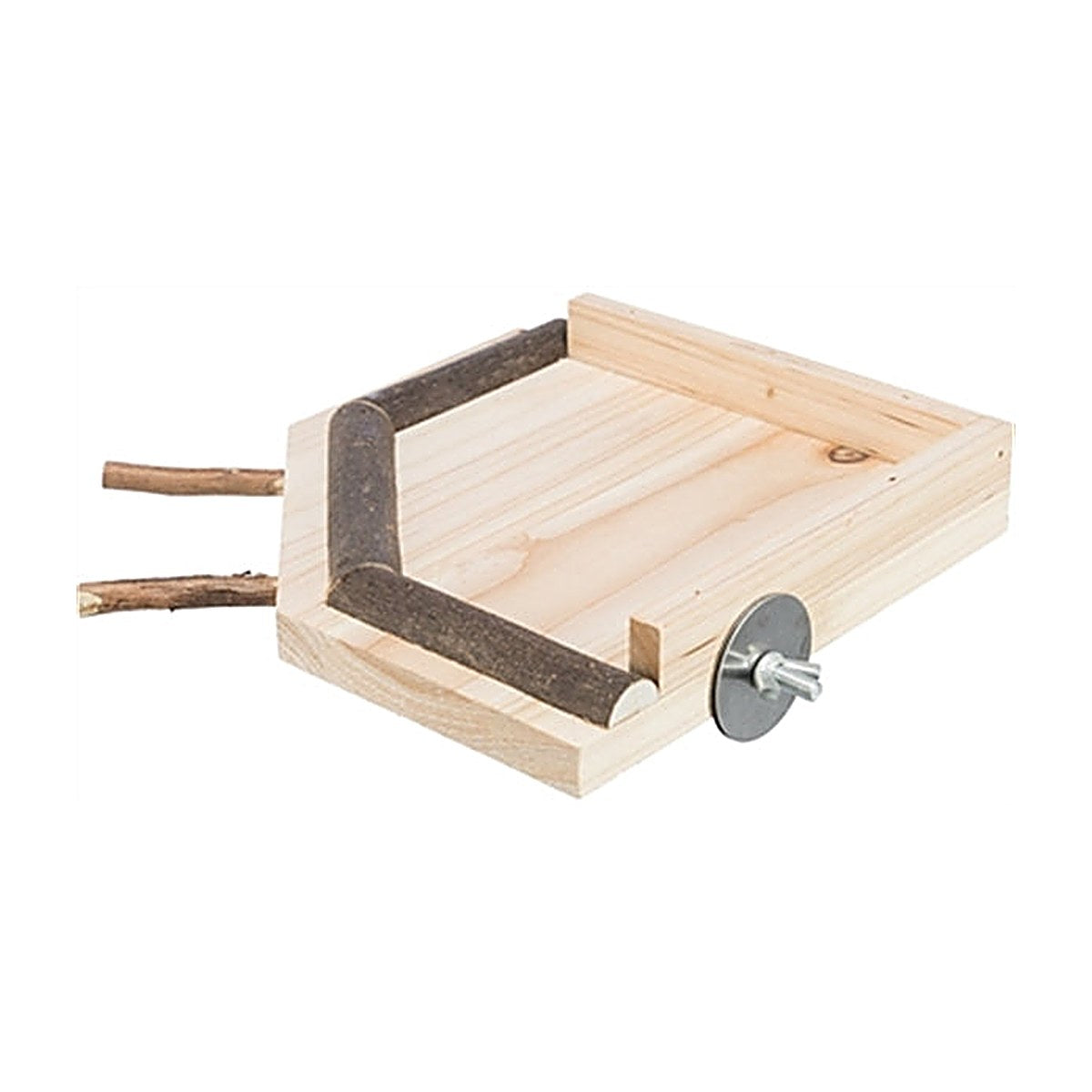 Trixie Landingsplaats Hout Naturel 19 cm