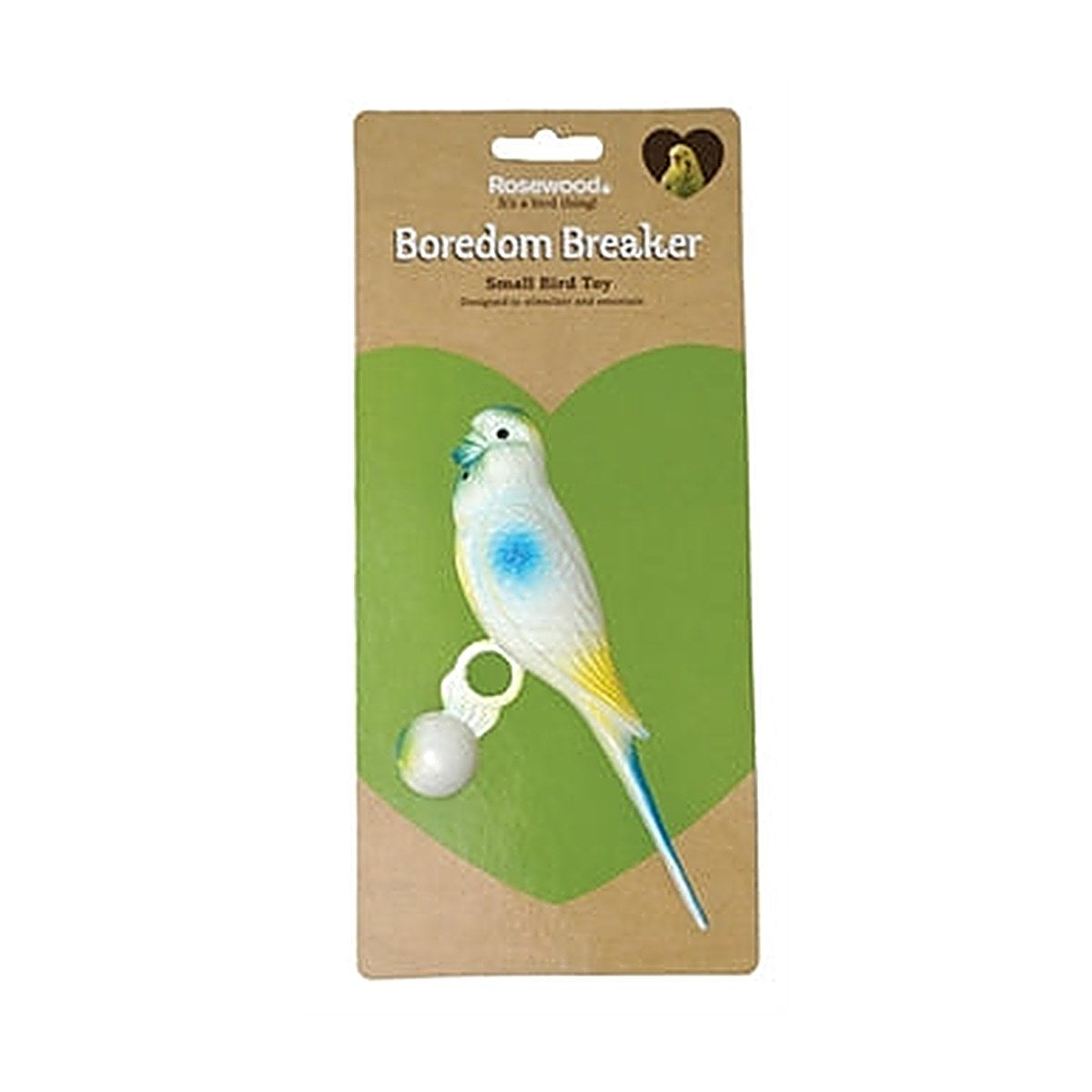 Rosewood Life Size Budgie 17,5x9x5 cm