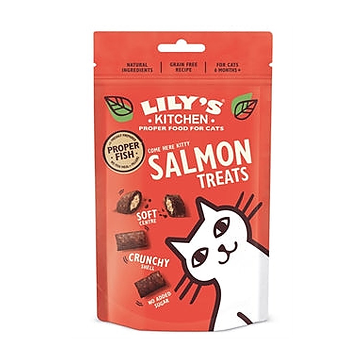Lily'S Kitchen Lily Cat Salmon Treats 60 gram