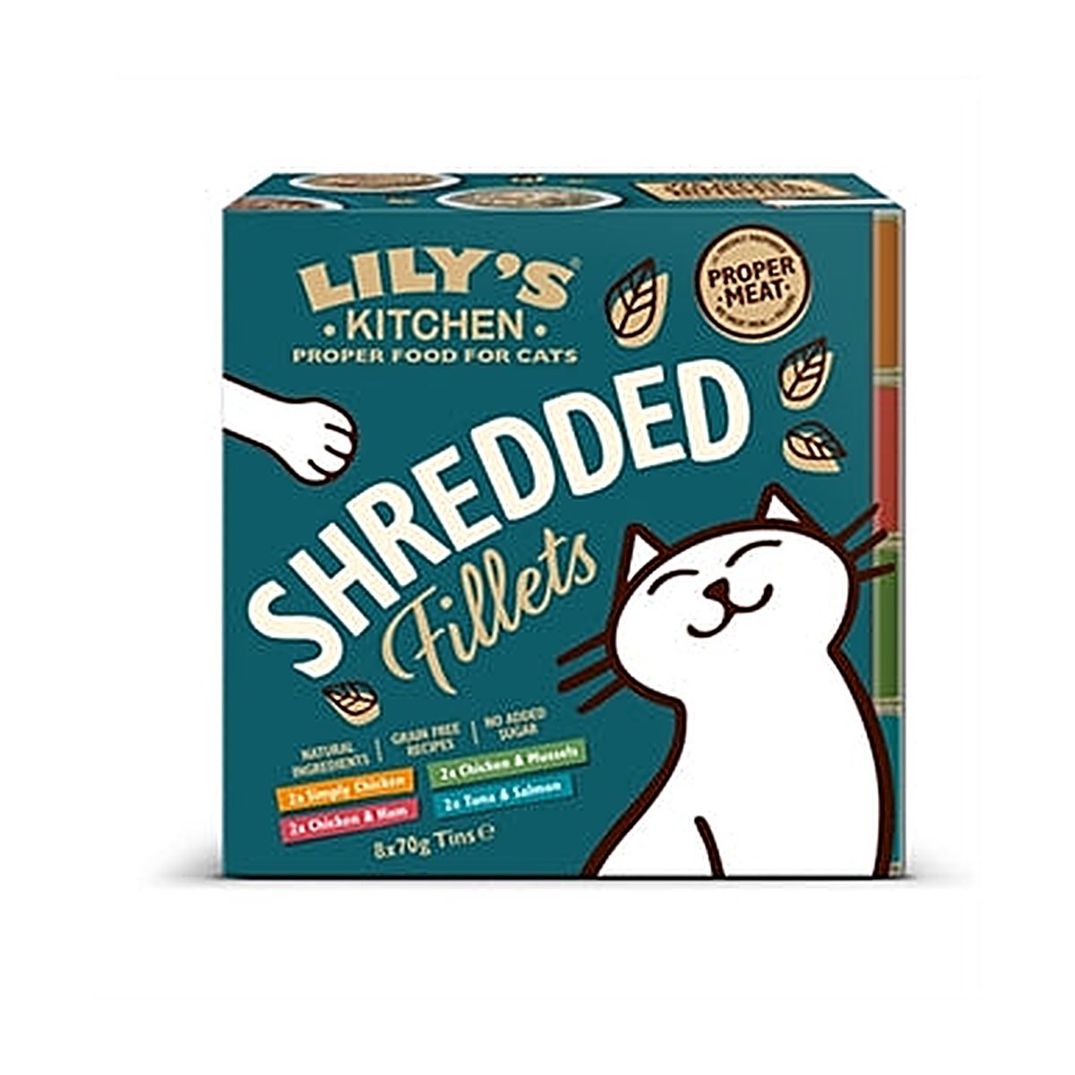 Lily'S Kitchen Lily Cat Shredded Fillets Mp 8x70 gram