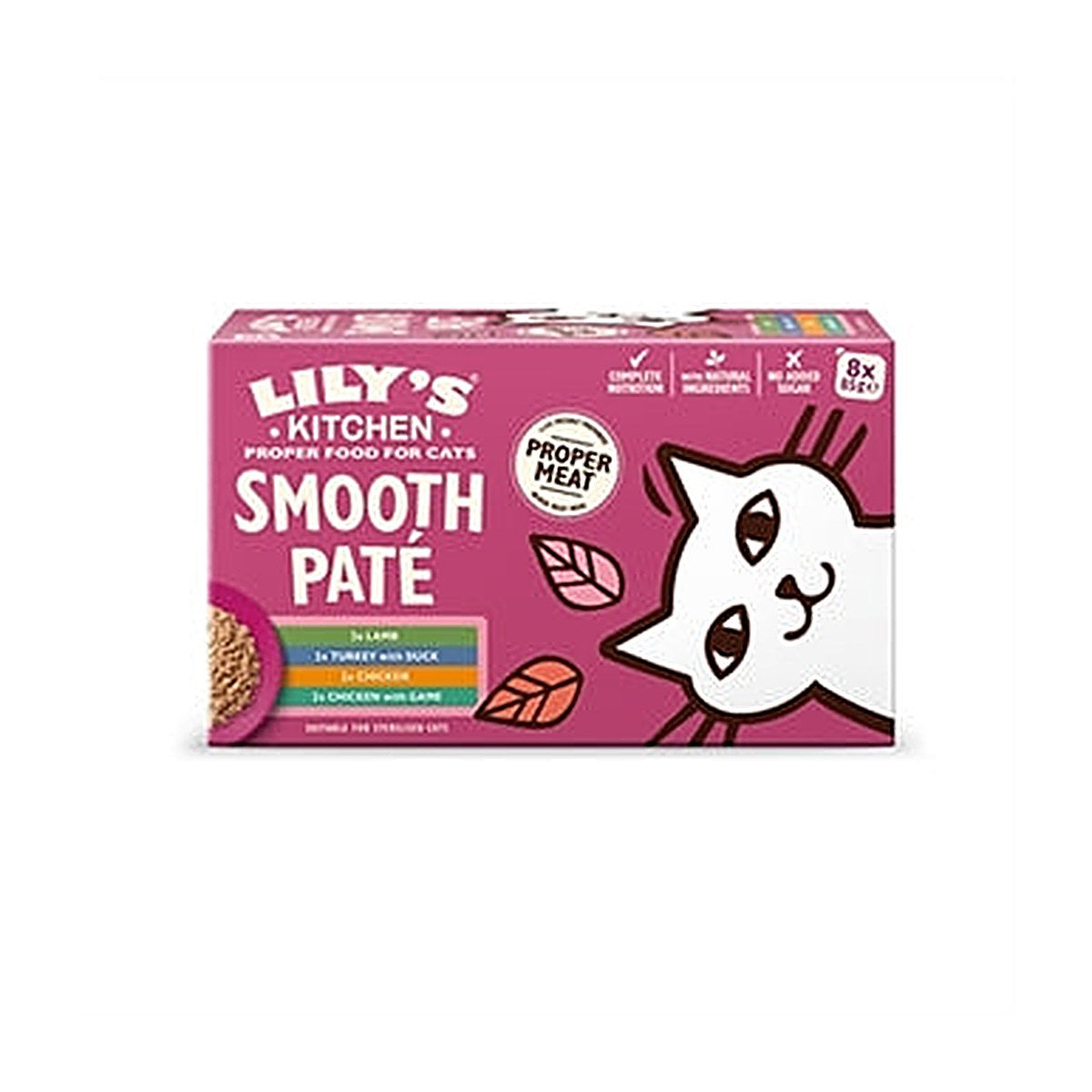 Lily'S Kitchen Lily Cat Smooth Patã 8x85 gram