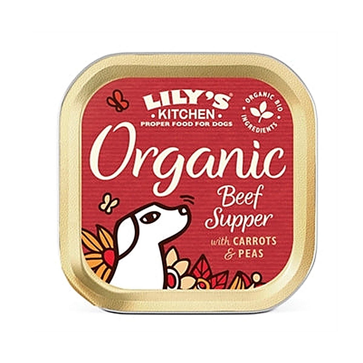 Lily'S Kitchen Lily Dog Organic Beef Supp 11x150 gram