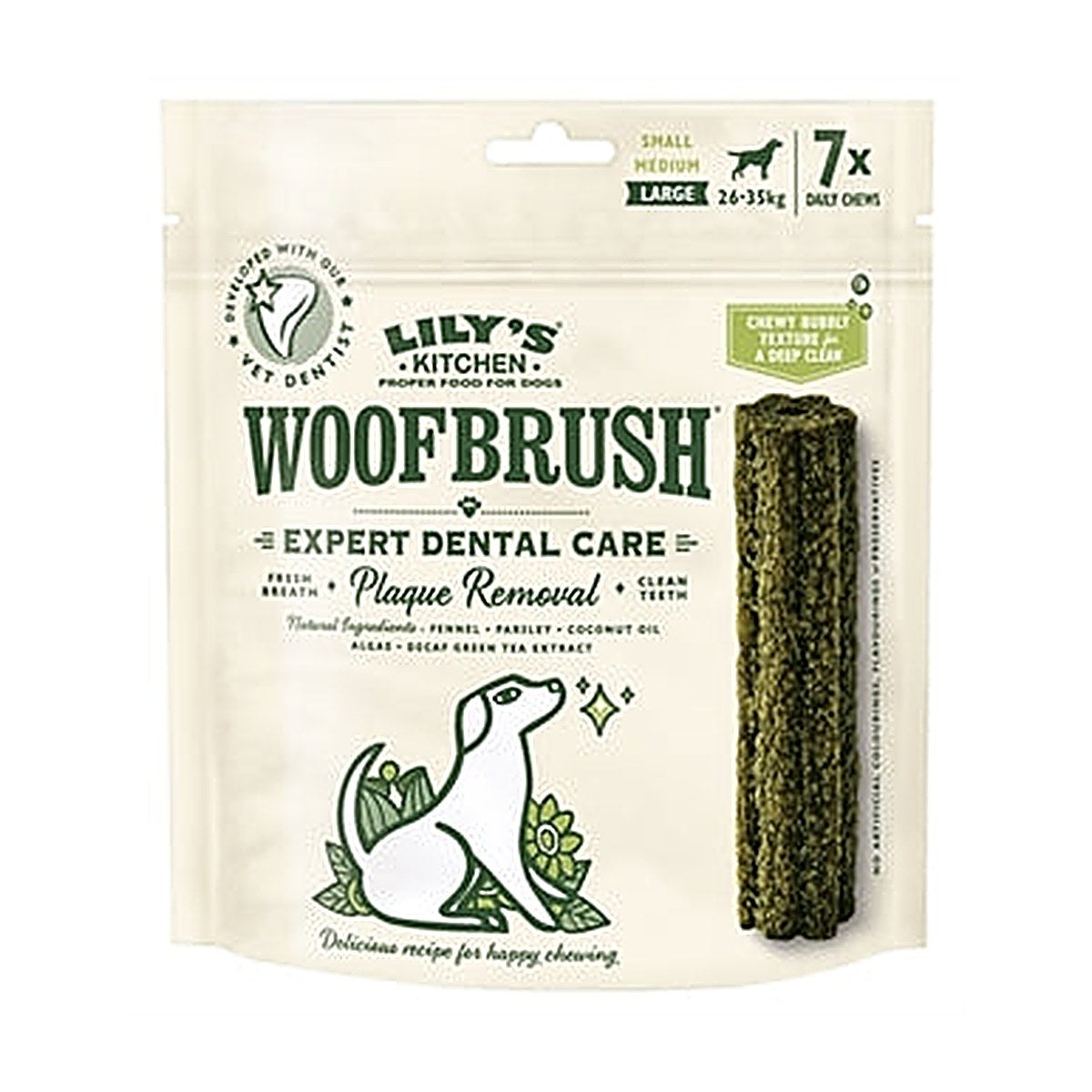 Lily'S Kitchen Lily Dog Woofbrush Dental L 7x47 gram