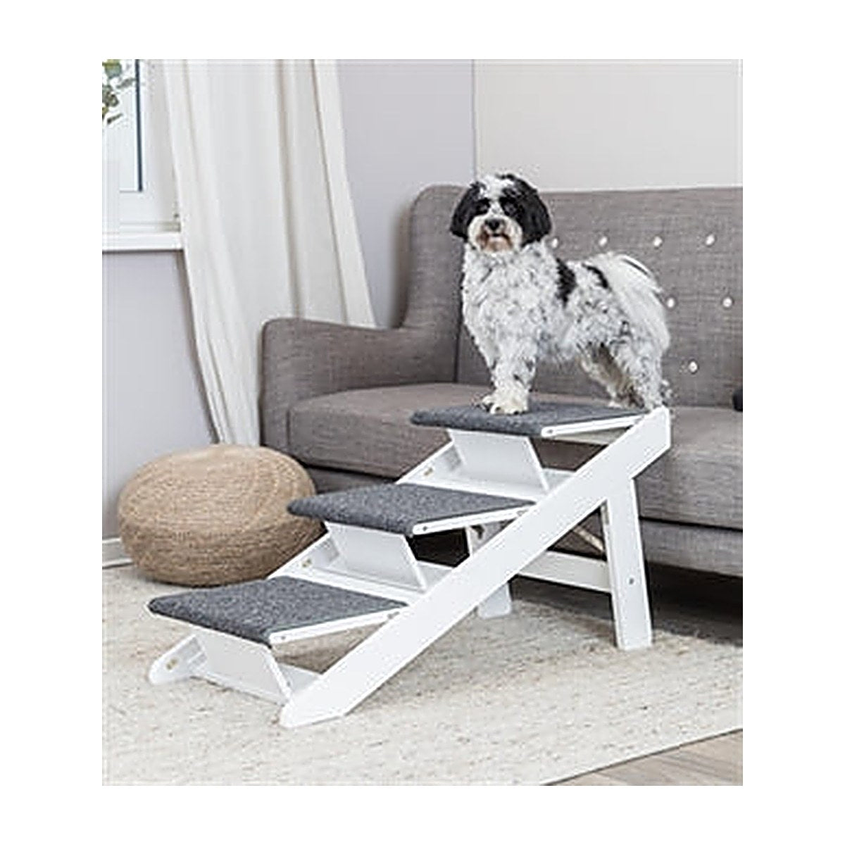 Trixie Loopplank/trap Mdf Wit 44x106x46 cm